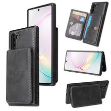 Load image into Gallery viewer, Calf Texture Magnetic Card Bag PU Phone Case, For Samsung Galaxy A12 5G, For Samsung Galaxy A22 5G, For Samsung Galaxy A32 4G, For Samsung Galaxy A32 5G, For Samsung Galaxy A52 5G, For Samsung Galaxy A72 5G, For Samsung Galaxy Note10                   ...