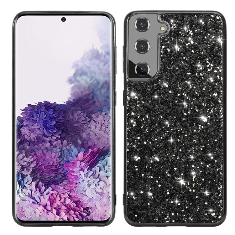 Glitter Powder Shockproof TPU Protective Phone Case, For Google Pixel 6, For Google Pixel 6 Pro, For Samsung Galaxy S22+ 5G, For Samsung Galaxy S22 Ultra 5G, For Samsung Galaxy S22 5G