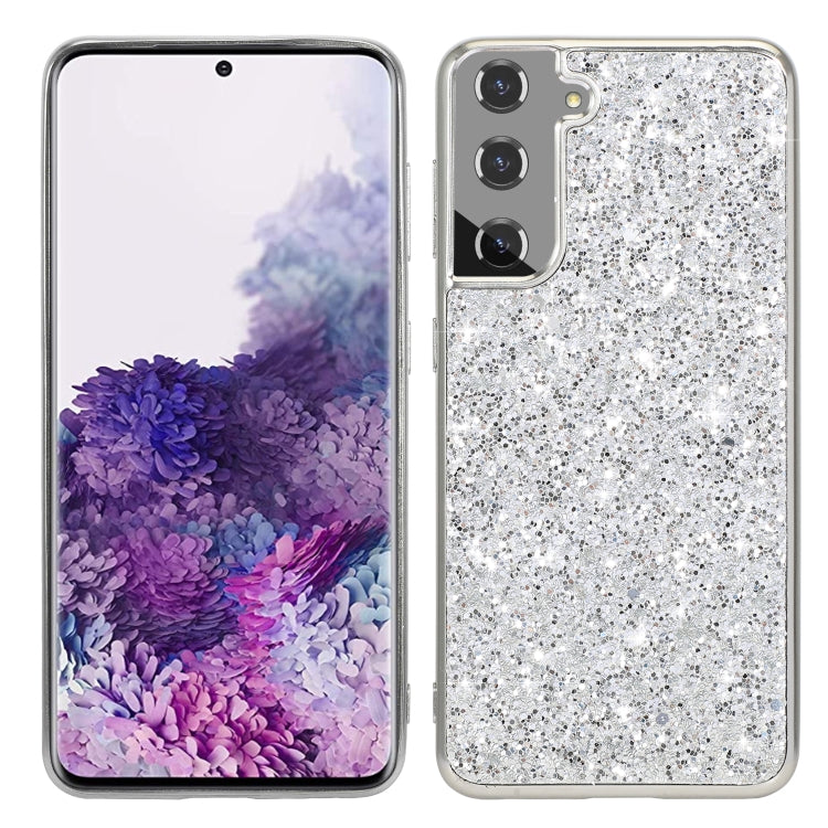 Glitter Powder Shockproof TPU Protective Phone Case, For Google Pixel 6, For Google Pixel 6 Pro, For Samsung Galaxy S22+ 5G, For Samsung Galaxy S22 Ultra 5G, For Samsung Galaxy S22 5G