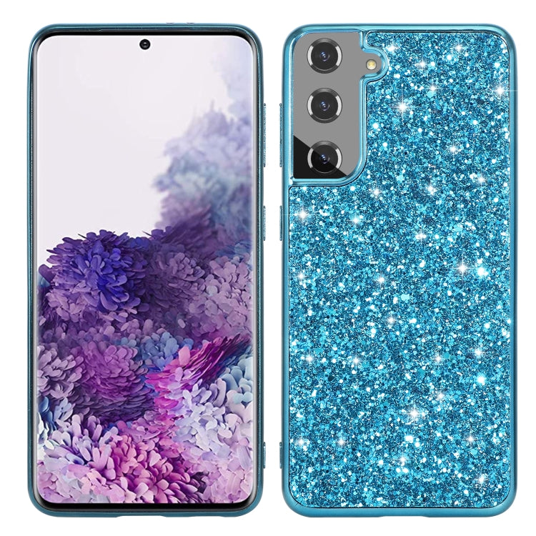 Glitter Powder Shockproof TPU Protective Phone Case, For Google Pixel 6, For Google Pixel 6 Pro, For Samsung Galaxy S22+ 5G, For Samsung Galaxy S22 Ultra 5G, For Samsung Galaxy S22 5G