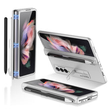 Load image into Gallery viewer, GKK Magnetic Full Coverage Phone Flip Case with Pen Slot, For Samsung Galaxy Z Fold3 5G