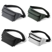 Load image into Gallery viewer, FEIHADUN cxs-321 Adjustable Oxford Cloth Waist Bag, Size: 32 x 12 x 6cm, cxs-321 (Black), cxs-321 (Grey), cxs-321 (Dark Green), cxs-321 (Silver)