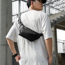 Load image into Gallery viewer, FEIHADUN cxs-321 Adjustable Oxford Cloth Waist Bag, Size: 32 x 12 x 6cm, cxs-321 (Black), cxs-321 (Grey), cxs-321 (Dark Green), cxs-321 (Silver)