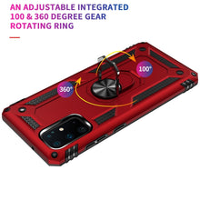 Load image into Gallery viewer, Armor Shockproof TPU + PC Protective Case with 360 Degree Rotation Holder, For Galaxy S20+, For Galaxy S20 Ultra, For Galaxy S20