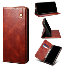 Load image into Gallery viewer, Simple Wax Crazy Horse Texture Leather Phone Case, For OPPO Reno7 5G, For OPPO Reno7 Pro 5G, For OPPO Reno7 SE 5G, For vivo S10e / V23e, For Huawei nova 8i / Honor 50 Lite, For Samsung Galaxy A73 5G