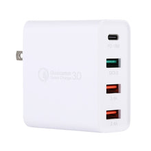 Load image into Gallery viewer, A3 PD 18W USB-C / Type-C + QC3.0 USB + Dual USB Interface Travel Charger, US Plug, EU Plug, UK Plug