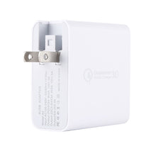 Load image into Gallery viewer, A3 PD 18W USB-C / Type-C + QC3.0 USB + Dual USB Interface Travel Charger, US Plug, EU Plug, UK Plug