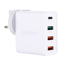 Load image into Gallery viewer, A3 PD 18W USB-C / Type-C + QC3.0 USB + Dual USB Interface Travel Charger, US Plug, EU Plug, UK Plug