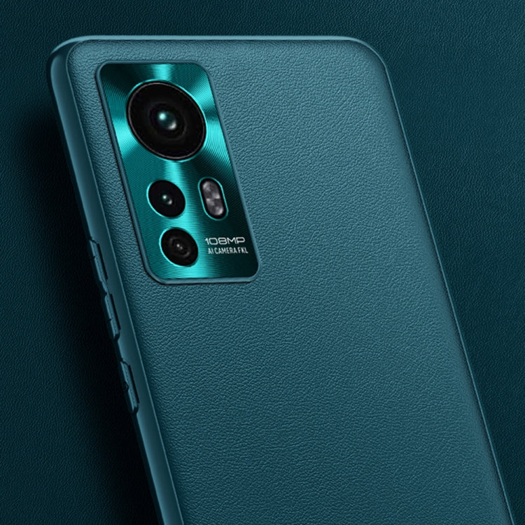 Plain Skin Leather Phone Case, For Xiaomi 12 Pro 5G, For Xiaomi Mi 12 Ultra 5G