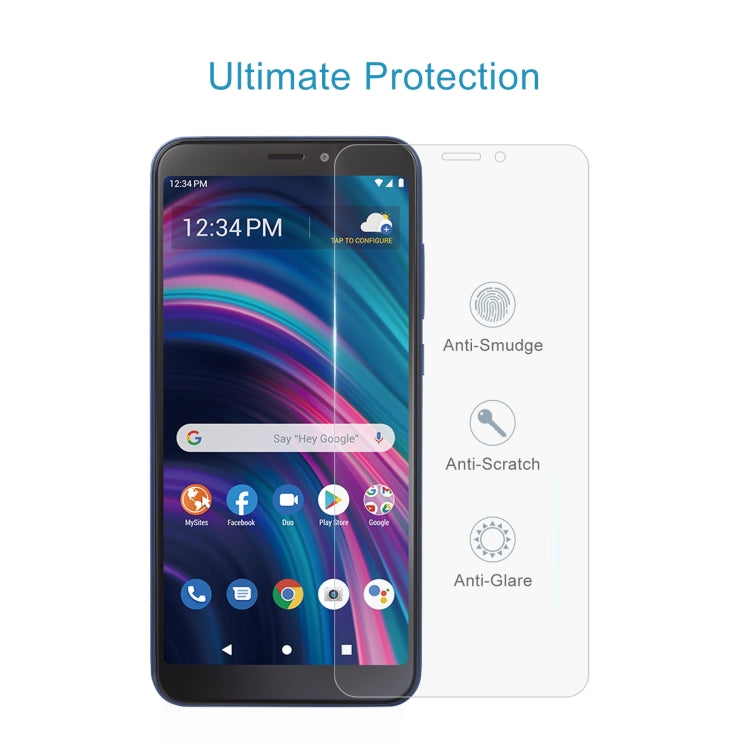 0.26mm 9H 2.5D Tempered Glass Film, For BLU View 3 (1 PC), For Cricket Debut Flip (1 PC), For HOMTOM S16 (1 PC), For ZTE Blade 10 Smart (1 PC), For BLU C5L Max (1 PC), For Cricket Vision 2 (1 PC), For Doogee X93 (1 PC), For ZTE Blade X7 (1 PC)         ...