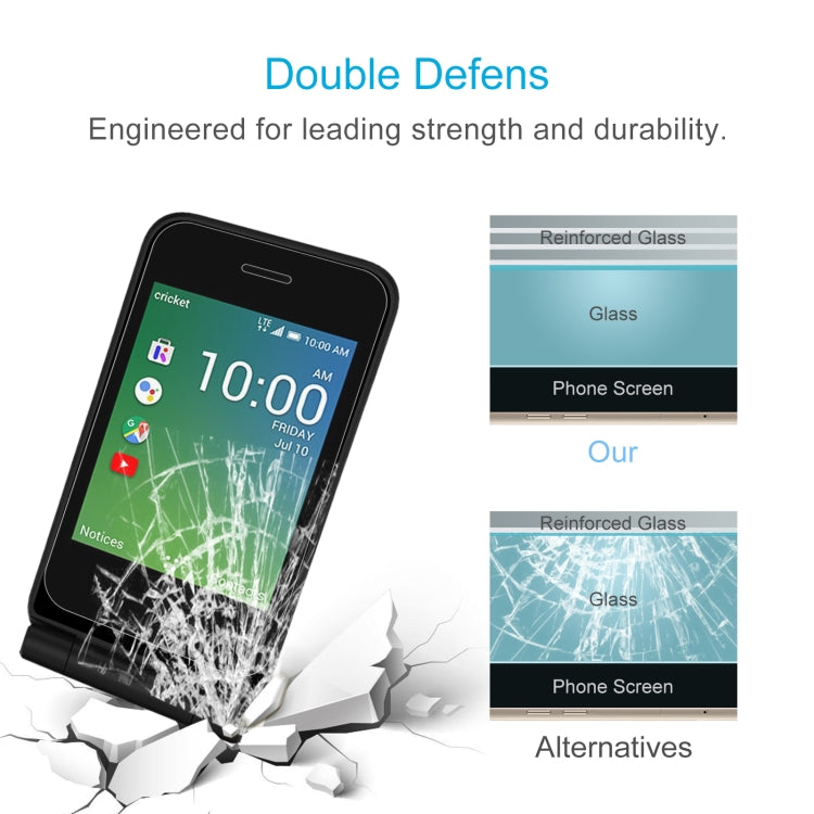 0.26mm 9H 2.5D Tempered Glass Film, For Cricket Debut Flip (1 PC), For HOMTOM S16 (1 PC), For BLU View 3 (1 PC), For BLU C5L Max (1 PC), For Cricket Vision 2 (1 PC), For Doogee X93 (1 PC), For ZTE Blade 10 Smart (1 PC), For ZTE Blade X7 (1 PC)         ...