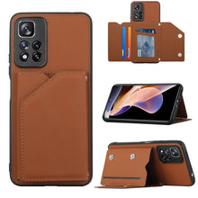 Load image into Gallery viewer, Skin Feel PU + TPU + PC Phone Case with Card Slots, For Xiaomi Redmi Note 11 Pro, For vivo S10e / V23e, For Samsung Galaxy S22 5G, For Samsung Galaxy S22+ 5G, For Samsung Galaxy S22 Ultra 5G