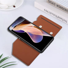 Load image into Gallery viewer, Skin Feel PU + TPU + PC Phone Case with Card Slots, For Xiaomi Redmi Note 11 Pro, For vivo S10e / V23e, For Samsung Galaxy S22 5G, For Samsung Galaxy S22+ 5G, For Samsung Galaxy S22 Ultra 5G