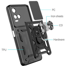 Load image into Gallery viewer, Sliding Camera Cover TPU+PC Phone Case, For vivo Y21s, For Samsung Galaxy A13 4G