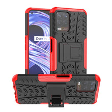 Load image into Gallery viewer, Tire Texture TPU + PC Phone Case with Holder, For OPPO Realme 8i, For Xiaomi Redmi Note 11 Pro (China), For Motorola Moto E40, For Samsung Galaxy A53 5G