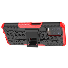 Load image into Gallery viewer, Tire Texture TPU + PC Phone Case with Holder, For OPPO Realme 8i, For Xiaomi Redmi Note 11 Pro (China), For Motorola Moto E40, For Samsung Galaxy A53 5G