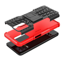 Load image into Gallery viewer, Tire Texture TPU + PC Phone Case with Holder, For OPPO Realme 8i, For Xiaomi Redmi Note 11 Pro (China), For Motorola Moto E40, For Samsung Galaxy A53 5G