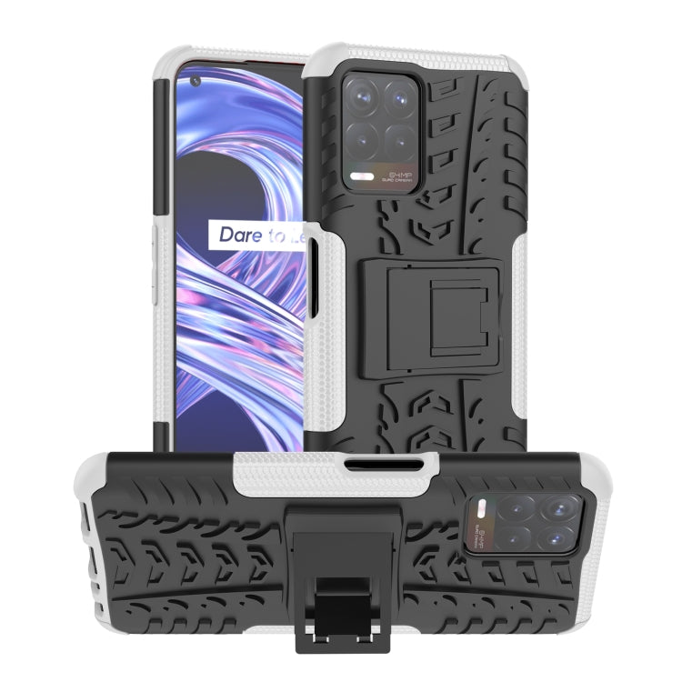 Tire Texture TPU + PC Phone Case with Holder, For OPPO Realme 8i, For Xiaomi Redmi Note 11 Pro (China), For Motorola Moto E40, For Samsung Galaxy A53 5G