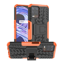Load image into Gallery viewer, Tire Texture TPU + PC Phone Case with Holder, For OPPO Realme 8i, For Xiaomi Redmi Note 11 Pro (China), For Motorola Moto E40, For Samsung Galaxy A53 5G