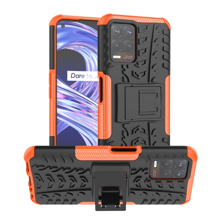 Tire Texture TPU + PC Phone Case with Holder, For OPPO Realme 8i, For Xiaomi Redmi Note 11 Pro (China), For Motorola Moto E40, For Samsung Galaxy A03 Global, For Samsung Galaxy A53 5G
