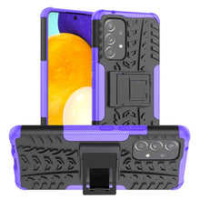Load image into Gallery viewer, Tire Texture TPU + PC Phone Case with Holder, For OPPO Realme 8i, For Xiaomi Redmi Note 11 Pro (China), For Motorola Moto E40, For Samsung Galaxy A03 Global, For Samsung Galaxy A53 5G
