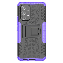 Load image into Gallery viewer, Tire Texture TPU + PC Phone Case with Holder, For Samsung Galaxy A53 5G