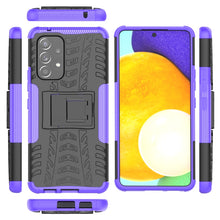Load image into Gallery viewer, Tire Texture TPU + PC Phone Case with Holder, For Samsung Galaxy A53 5G