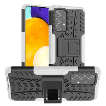 Load image into Gallery viewer, Tire Texture TPU + PC Phone Case with Holder, For OPPO Realme 8i, For Xiaomi Redmi Note 11 Pro (China), For Motorola Moto E40, For Samsung Galaxy A03 Global, For Samsung Galaxy A53 5G