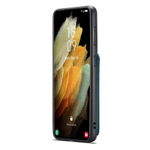 Load image into Gallery viewer, JEEHOOD RFID Blocking Anti-Theft Magnetic PU + TPU Phone Case, For Samsung Galaxy S22 5G, For Samsung Galaxy S22+ 5G