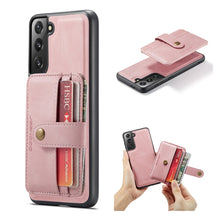 Load image into Gallery viewer, JEEHOOD RFID Blocking Anti-Theft Magnetic PU + TPU Phone Case, For Samsung Galaxy S22 5G, For Samsung Galaxy S22+ 5G