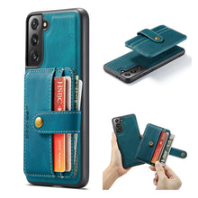 Load image into Gallery viewer, JEEHOOD RFID Blocking Anti-Theft Magnetic PU + TPU Phone Case, For Samsung Galaxy S22 5G, For Samsung Galaxy S22+ 5G