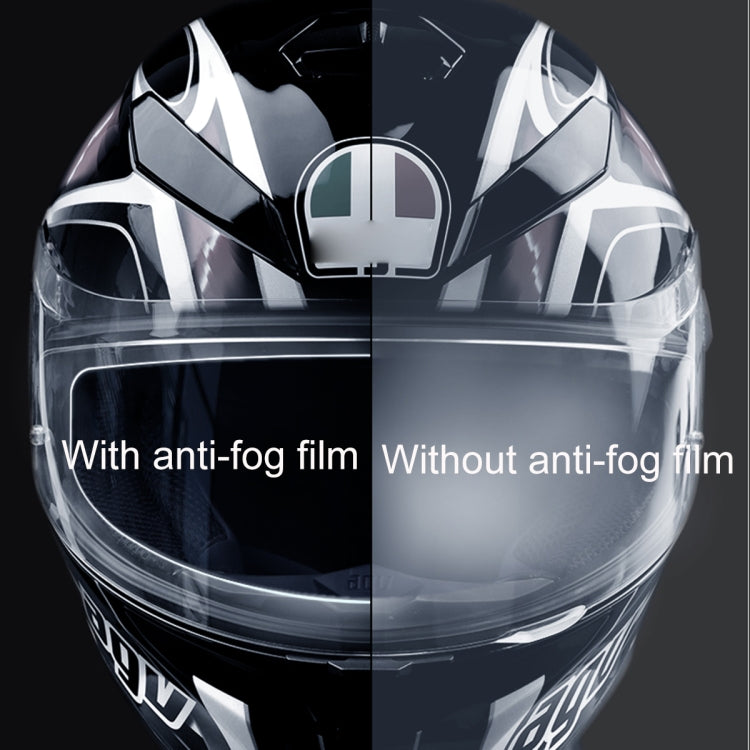 Visor Anti-fog PC Shield Helmet Lens Film, 26.5 x 8.5cm, 26.5 x 8.0cm, 25.0 x 9.0cm
