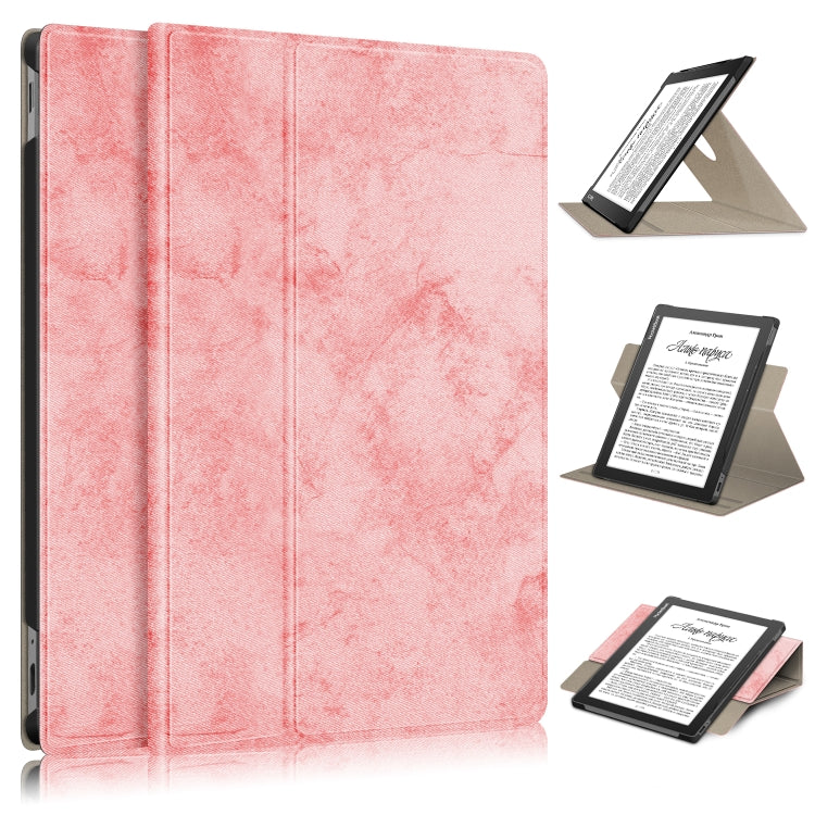 360 Degrees Rotation Leather Tablet Case, For Realme PocketBook PB970