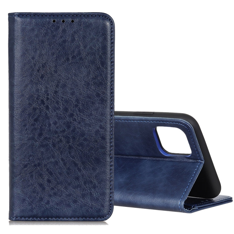 Magnetic Retro Crazy Horse Texture Horizontal Flip Leather Case with Holder & Card Slots