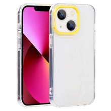 Load image into Gallery viewer, Macaron Lens Frame Transparent TPU Phone Case, For iPhone 13, For iPhone 13 Pro, For iPhone 13 Pro Max
