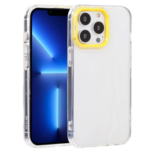 Load image into Gallery viewer, Macaron Lens Frame Transparent TPU Phone Case, For iPhone 13, For iPhone 13 Pro, For iPhone 13 Pro Max