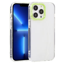 Load image into Gallery viewer, Macaron Lens Frame Transparent TPU Phone Case, For iPhone 13, For iPhone 13 Pro, For iPhone 13 Pro Max