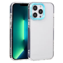 Load image into Gallery viewer, Macaron Lens Frame Transparent TPU Phone Case, For iPhone 13, For iPhone 13 Pro, For iPhone 13 Pro Max