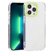 Load image into Gallery viewer, Macaron Lens Frame Transparent TPU Phone Case, For iPhone 13, For iPhone 13 Pro, For iPhone 13 Pro Max
