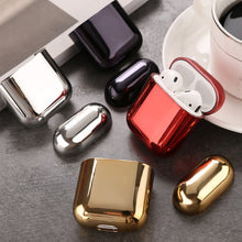 Load image into Gallery viewer, Electroplated TPU Earphones Shockproof Protective Case, For AirPods 1/2, For AirPods Pro