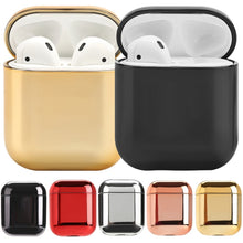 Load image into Gallery viewer, Electroplated TPU Earphones Shockproof Protective Case, For AirPods 1/2, For AirPods Pro