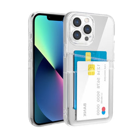 Dual Card TPU Phone Case, For iPhone 12 Pro Max