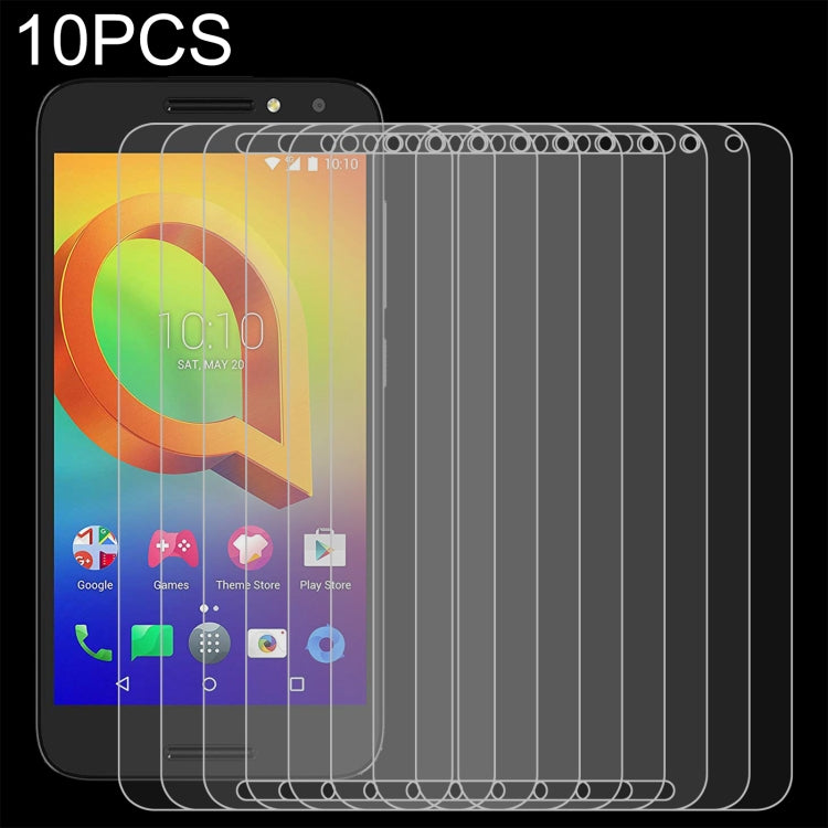 10 PCS 0.26mm 9H 2.5D Tempered Glass Film, For Alcatel Hero N3 8020 (10 PCS), For Sharp Aquos S3 (10 PCS), For Sharp Aquos Sense 3 (10 PCS), For Alcatel A3 (10 PCS), For Alcatel A3 XL (10 PCS), For Honor 8 Lite (10 PCS), For Alcatel A5 LED (10 PCS)    ...
