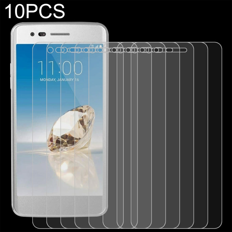 10 PCS 0.26mm 9H 2.5D Tempered Glass Film, For Alcatel Hero N3 8020 (10 PCS), For Sharp Aquos S3 (10 PCS), For Sharp Aquos Sense 3 (10 PCS), For Alcatel A3 (10 PCS), For Alcatel A3 XL (10 PCS), For Honor 8 Lite (10 PCS), For Alcatel A5 LED (10 PCS)    ...