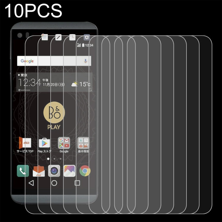 10 PCS 0.26mm 9H 2.5D Tempered Glass Film, For Alcatel Hero N3 8020 (10 PCS), For Sharp Aquos S3 (10 PCS), For Sharp Aquos Sense 3 (10 PCS), For Alcatel A3 (10 PCS), For Alcatel A3 XL (10 PCS), For Honor 8 Lite (10 PCS), For Alcatel A5 LED (10 PCS)    ...
