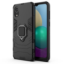 Load image into Gallery viewer, PC + TPU Shockproof Protective Phone Case with Magnetic Ring Holder, For Samsung Galaxy A03 Core
