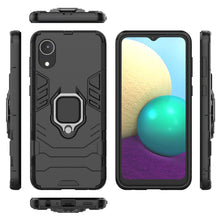Load image into Gallery viewer, PC + TPU Shockproof Protective Phone Case with Magnetic Ring Holder, For Samsung Galaxy A03 Core