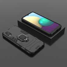 Load image into Gallery viewer, PC + TPU Shockproof Protective Phone Case with Magnetic Ring Holder, For Samsung Galaxy A03 Core