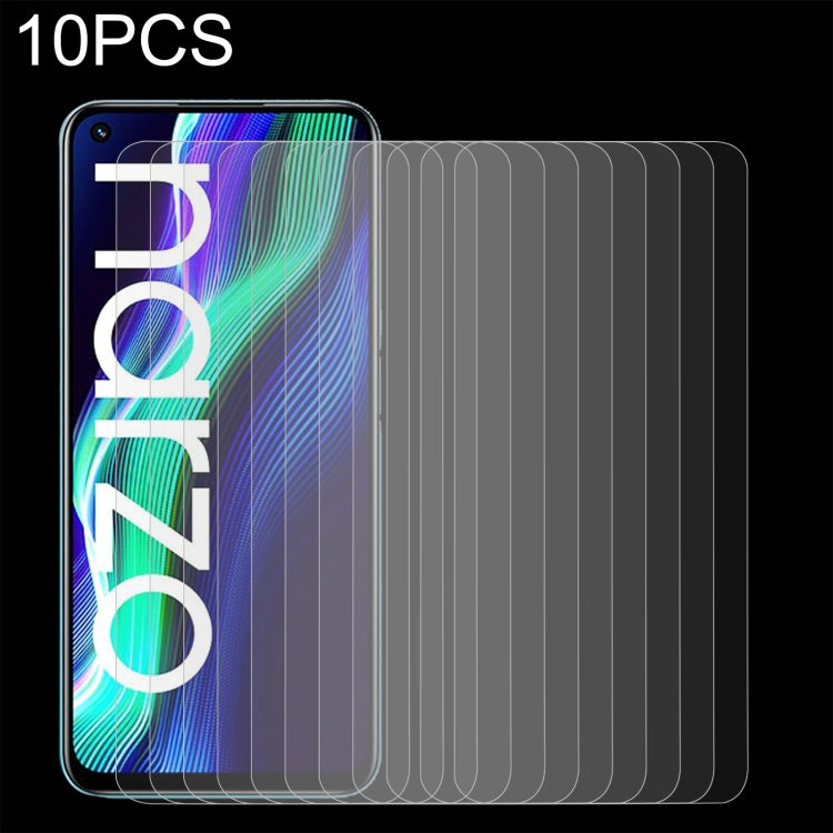 10 PCS 0.26mm 9H 2.5D Tempered Glass Film For Fujitsu Arrows 5G F-51A