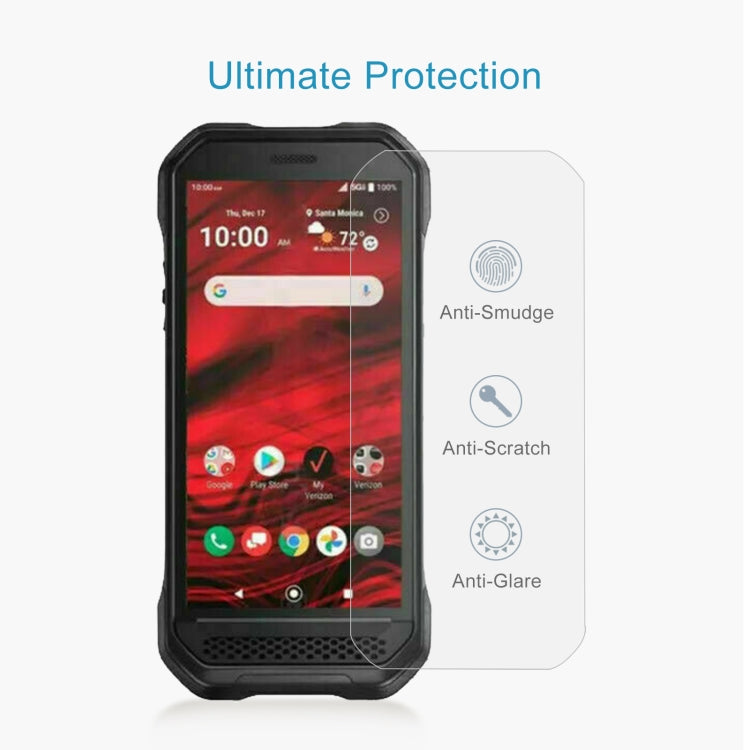 50 PCS 0.26mm 9H 2.5D Tempered Glass Film For Fujitsu Arrows 5G F-51A